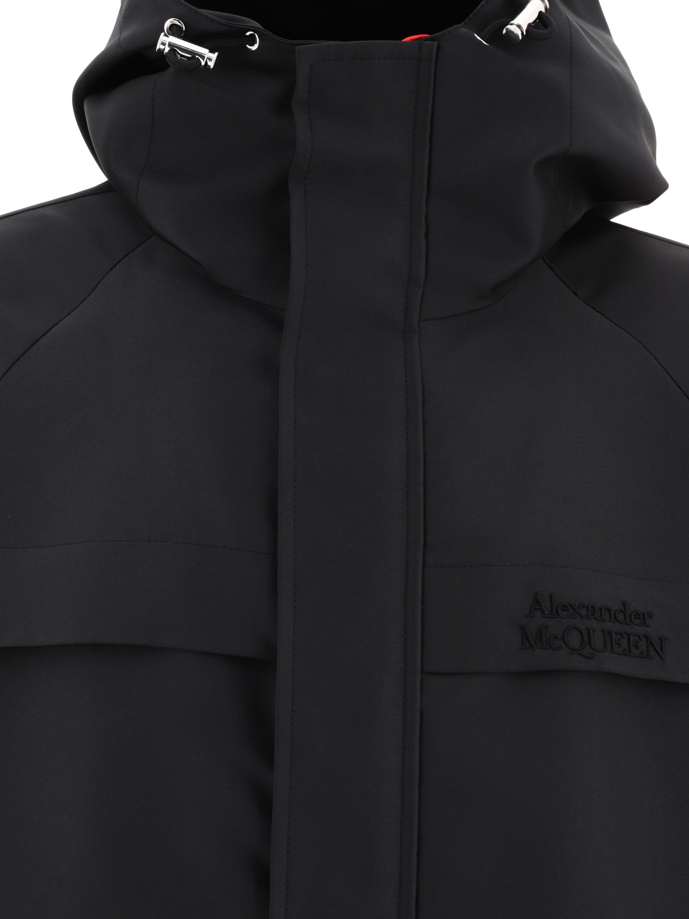 ALEXANDER MCQUEEN Jacket with embroidered logo